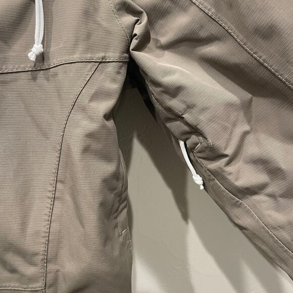 The North Face Women’s Hooded Hyvent Jacket Brown White - Size: Small - Picture 6 of 15